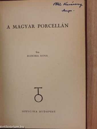 A magyar porcellán