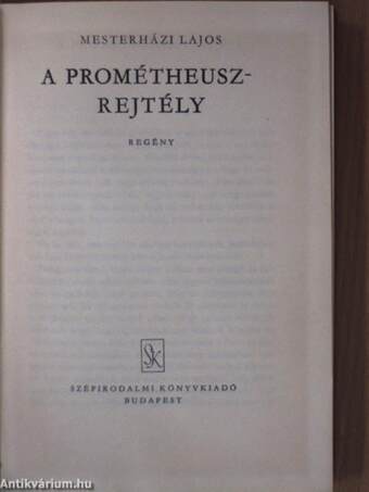 A Prométheusz-rejtély