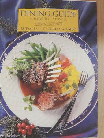 Dining Guide 2001-2002 tél