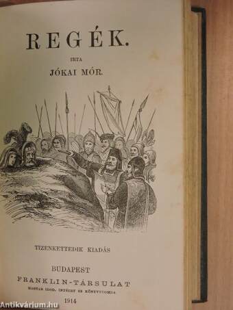 A serfőző/A nyomorék naplója/Fekete világ/Carinus/A nagyenyedi két fűzfa/Regék/A bűntárs/Nepan sziget/Az átkozott ház/Házasságok Desperátióból