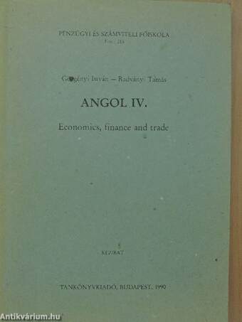 Angol IV.