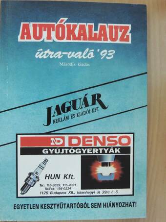 Autókalauz útra-való '93