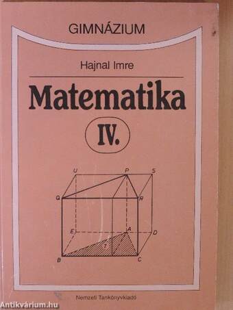 Matematika IV.