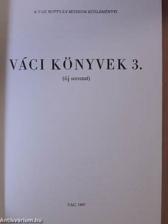 Váci Könyvek 3.