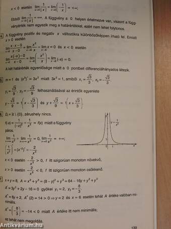 Matematika 11. tankönyv feladatainak megoldása