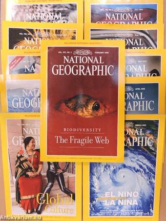 National Geographic 1999. (nem teljes évfolyam)