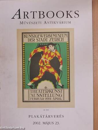Artbooks Művészeti Antikvárium első plakátárverése 2002. május 23. Budapest