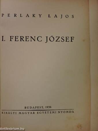 I. Ferenc József