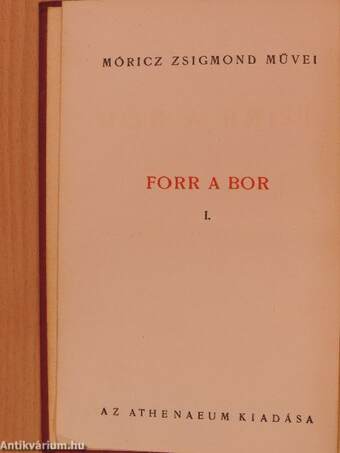 "28 kötet a Móricz Zsigmond művei sorozatból (nem teljes sorozat)"