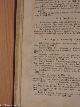 A királyi itélőtáblák felülvizsgálati tanácsainak elvi jelentőségü határozatai XIII.