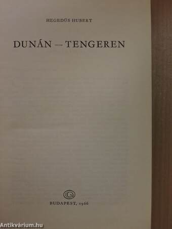 Dunán - tengeren