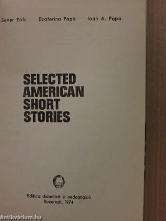 Selected American Short Stories