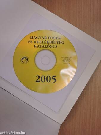 Magyar posta- és illetékbélyeg katalógus 2005 - CD-vel