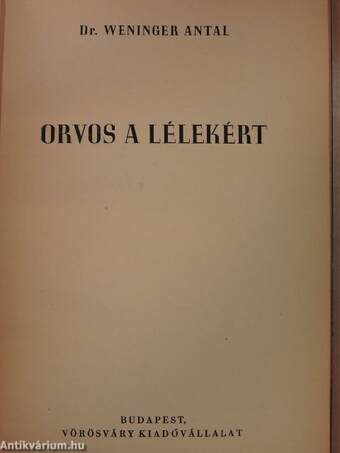 Orvos a lélekért