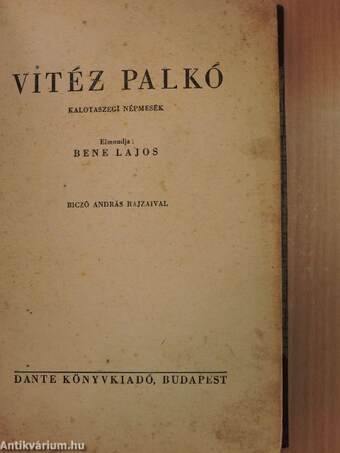 Vitéz Palkó