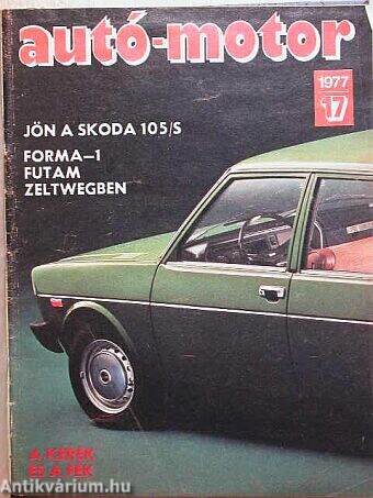 Autó-Motor 1977. (fél évfolyam)