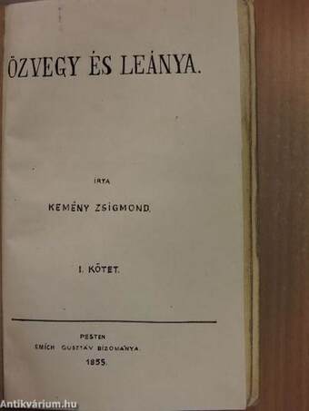 Özvegy és leánya I-III.