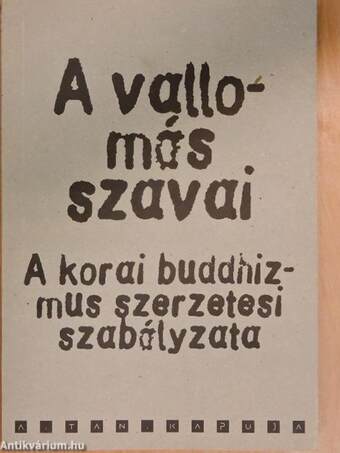 A vallomás szavai