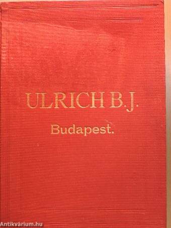 Ulrich B. J. cső-árjegyzék Budapest, 1913. szeptember 1.