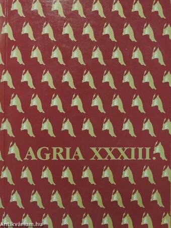 Agria XXXIII.
