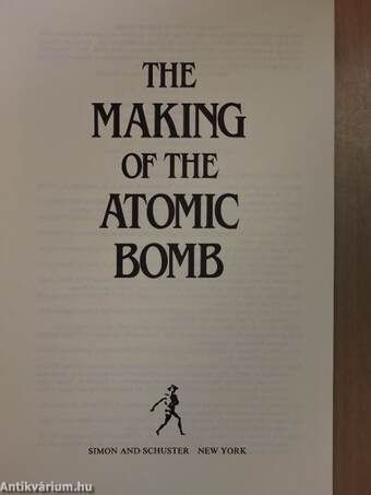 The Making of the Atomic Bomb