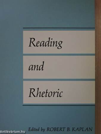 Reading and Rhetoric