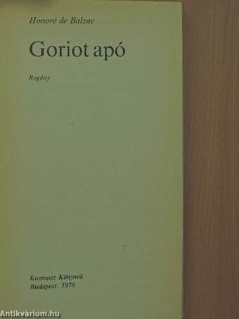 Goriot apó