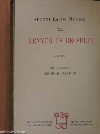 Kenyér és becsület I-II.