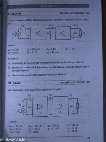 Elektrotechnika - elektronika feladatgyűjtemény és megoldások