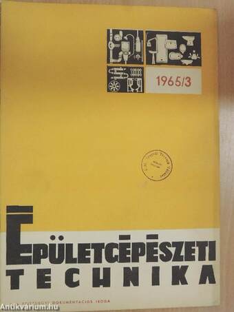 Épületgépészeti Technika 1965/3.