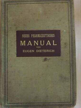 Neues Pharmazeutisches Manual