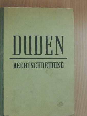 Duden Rechtschreibung