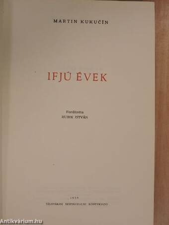 Ifjú évek