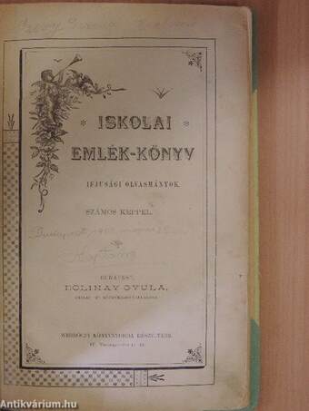 Iskolai emlék-könyv