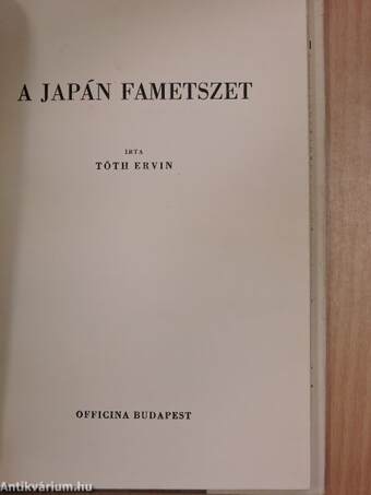 A japán fametszet