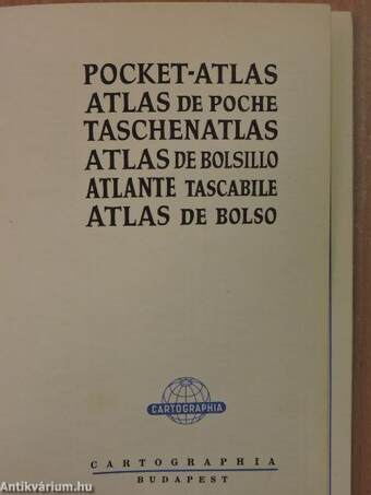 Pocket-Atlas/Atlas de Poche/Taschenatlas/Atlas de Bolsillo/Atlante Tascabile/Atlas de Bolso