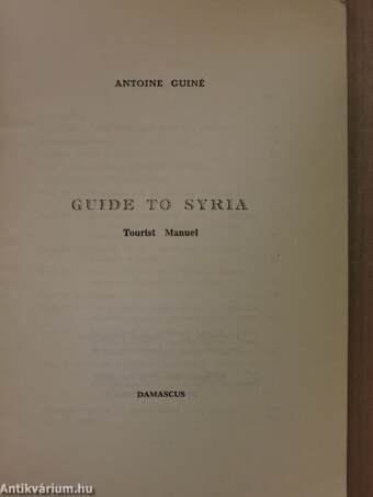 Guide to Syria