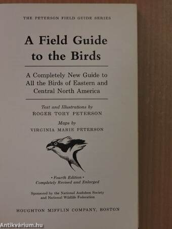 A Field Guide to the Birds