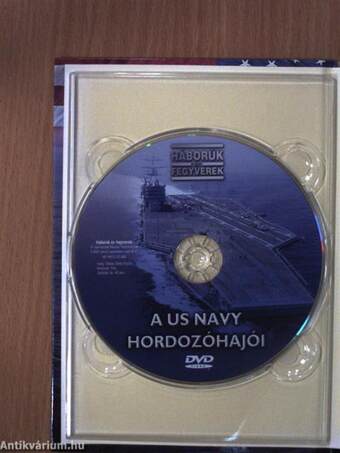 A US Navy hordozóhajói - DVD-vel