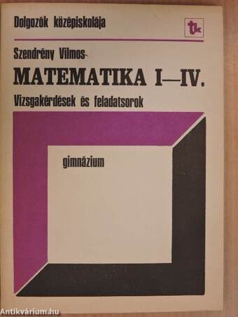 Matematika I-IV.