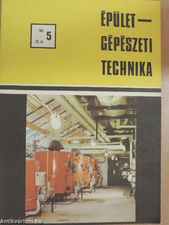 Épületgépészeti Technika 1983/5.