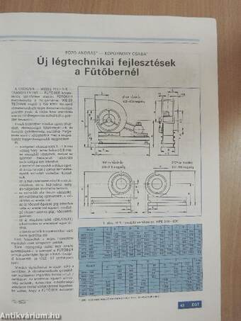 Épületgépészeti Technika 1990/2.