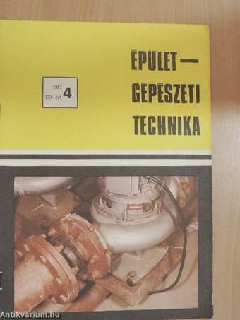 Épületgépészeti Technika 1987/4.