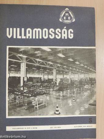 Villamosság 1970. május