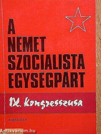 A Német Szocialista Egységpárt IX. kongresszusa