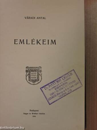 Emlékeim