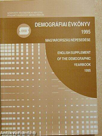 Demográfiai évkönyv 1995