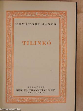 Tilinkó