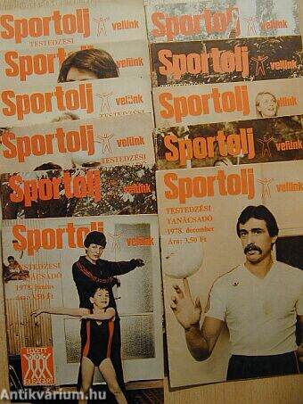 Sportolj Velünk 1978. (nem teljes évfolyam)