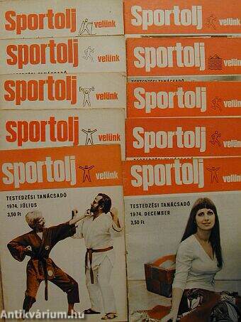 Sportolj Velünk 1974. (nem teljes évfolyam)